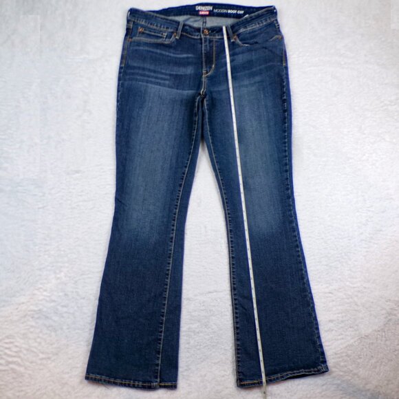 Denizen Levi's Modern Bootcut Jeans Women's 33x32 Denim PC9-66899-0003 Blue - Picture 3 of 11